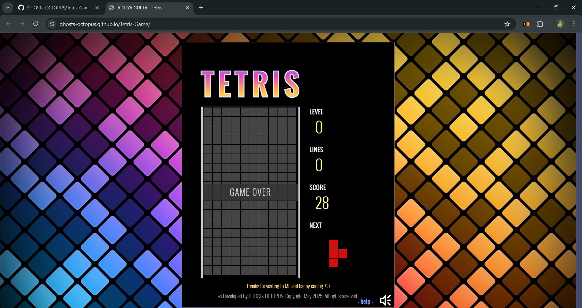 Tetris-Game